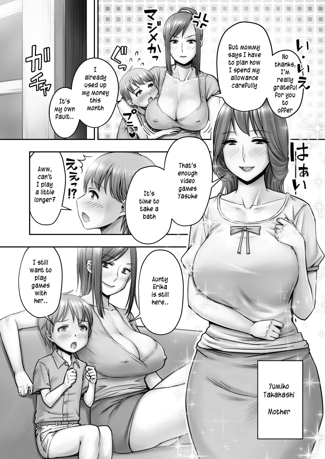 Hentai Manga Comic-Well-Mannered Mother's Indecent Sex Education-Read-4